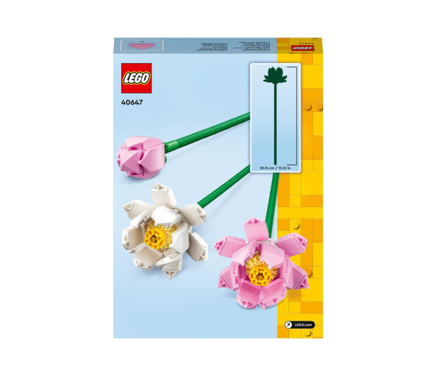 LEGO Botanicals 40647 Kwiaty lotosu - 1203615 - zdjęcie 7